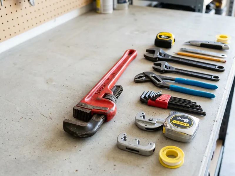 Professional plumbers in Louise, TX equipped with top-tier tools for residential and commercial plumbing services.